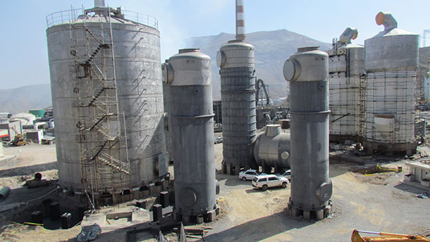 Disk & Donut Heat exchangers - Sarcheshmeh Copper Complex